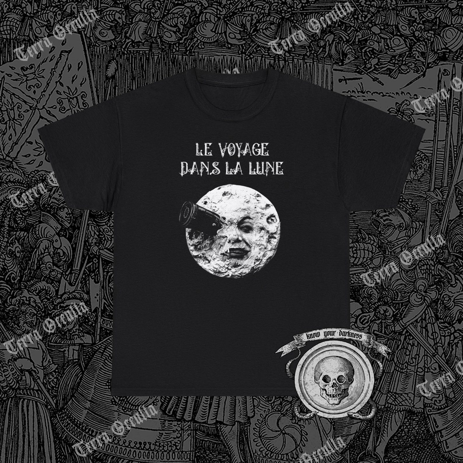 Le Voyage Dans La Lune Shirt, Trip To The Moon, Georges Melies, Luna, Victorian Moon M