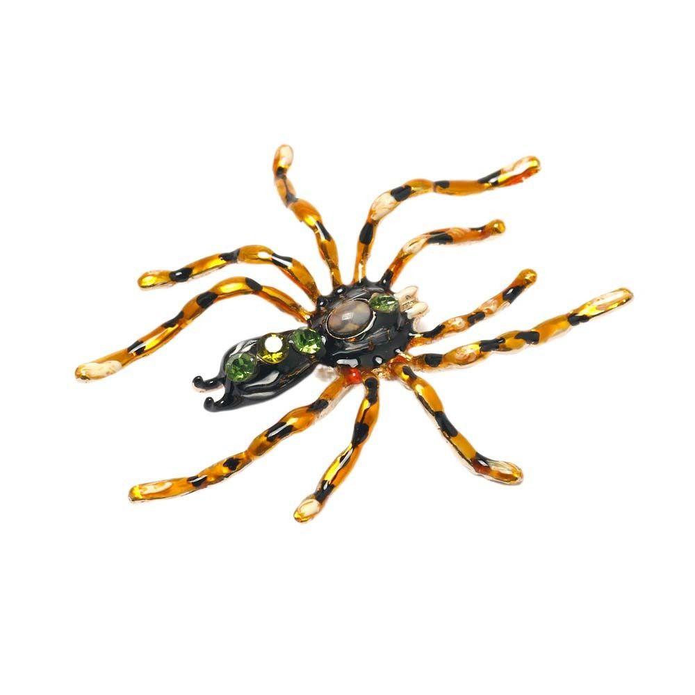 Bag Ornament Big Spider Badge Clothes Backpack Poisonous Spider Brooches  Trousers