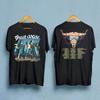 Great White 1991 Hooked Tour T-Shirt, Vintage 1991 Great White Hard Rock Band