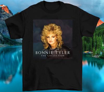 Kollektionen Bonnie Tyler The Best Tung Bomull Svart T-shirt EN349