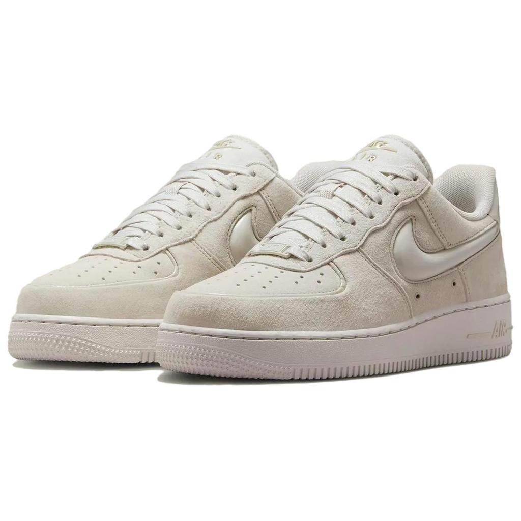 Nike Air Force 1 07 Bianco Osso Chiaro Scarpe da Ginnastica da Donna Crema HV4406-001