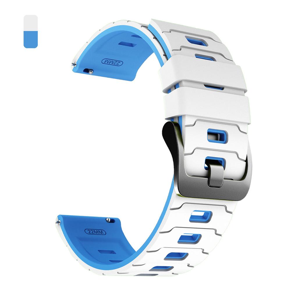 22mm Silicone Watch Band For COLMI C8 Max/M42/V75 GPS Adjustable Strap For COLMI C81/P71/P68/V70 Sports Correa Replace Bracelet