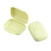 Portable Soap Dish Box Holder Container for Travel Camping Hiking Bathroom Use Locking Design Leakproof Compact Lightweight PP