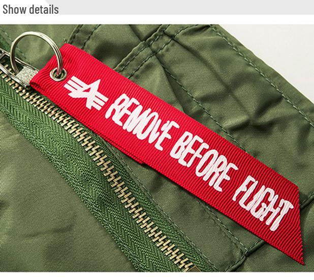 Men's Cross-Border Stand-up Collar Cotton MA01 Pilot Baseball Jacket, Plus Size, Autumn/Winter Casual Coat