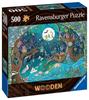 Ravensburger Wood Puzzle Fantasy Forest 500 Puzzle Jigsaw 17516 1 (Puslespill av tre)