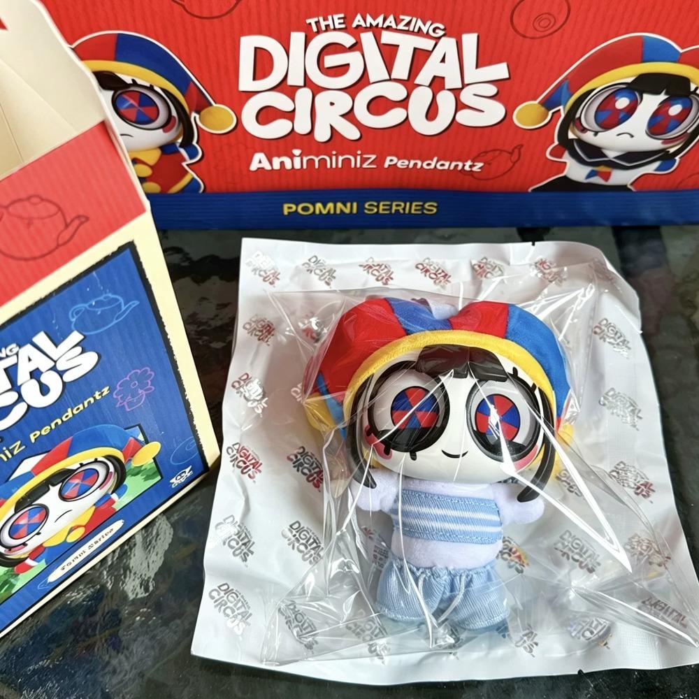 The Amazing Digital Circus Pomni Series Blind Box Plush Pendant Character Periphery Cute Doll Desktop Decoration Surprise Gift