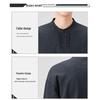 PLAYBOY Men's Long-Sleeve Henley T-Shirt