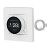 Smart Thermostat for ZigBee Electric Heating Mobile App Timing LCD Display Temperature Controller Switch 95 245VAC White