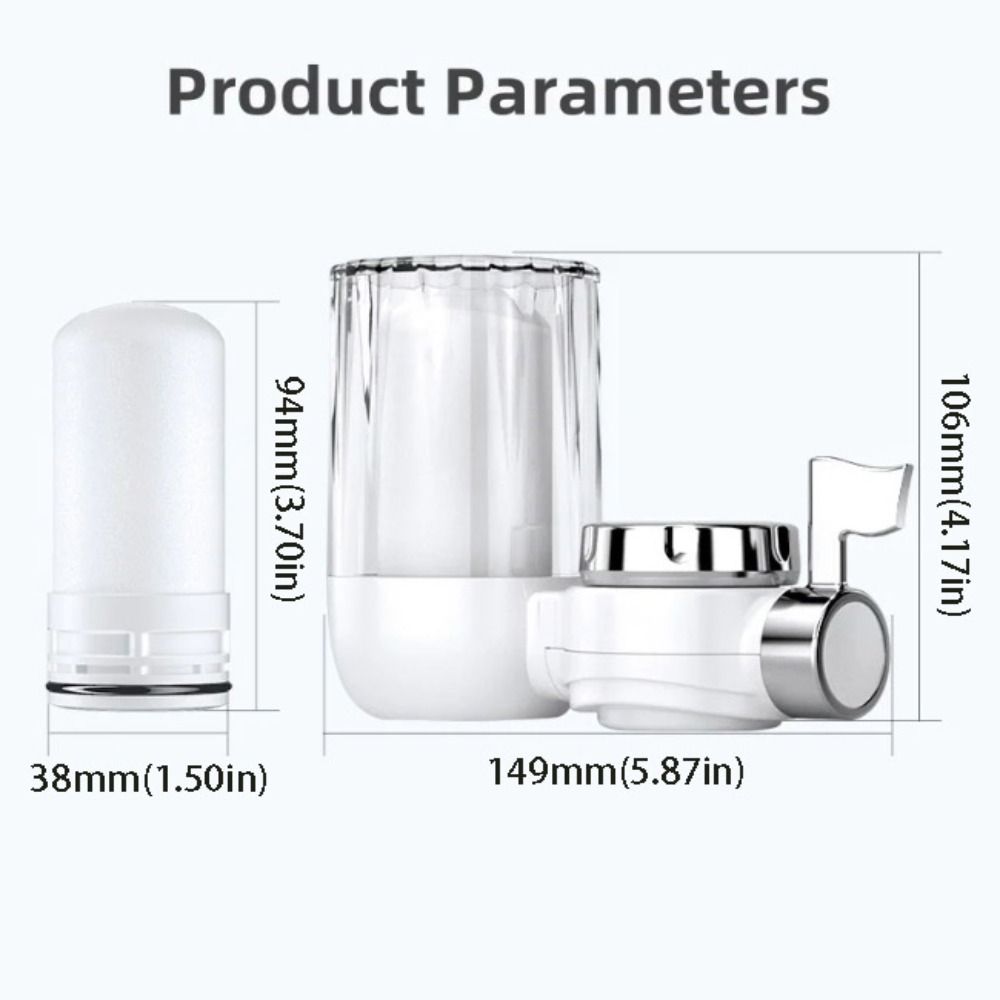 Replaceable Filter Element Water Purifier Faucet Filter Kitchen Faucet Filter  Household Use