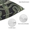 Art Nouveau Botanical Pillowcase Polyester Linen Velvet Creative Zip Decorative Throw Pillow Case Sofa Seater Cushion Cover