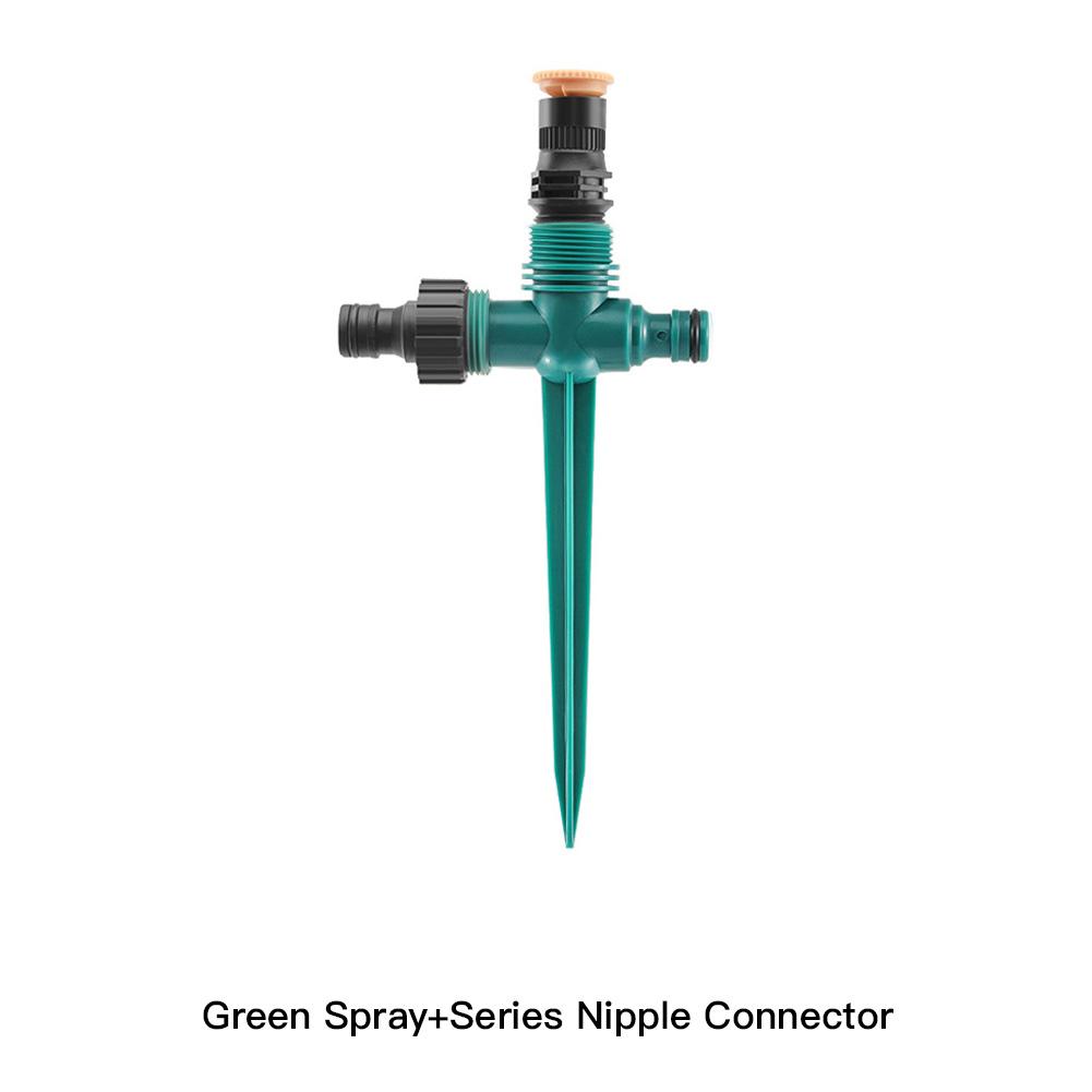 360° Rotation Garden Sprinkler Automatic Irrigation Watering System Adjustable Agriculture Lawn Farm Greenhouse Plant Water Sprayer