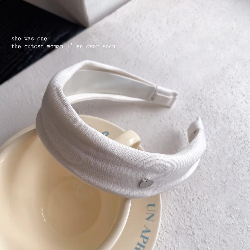 

Милые женские мягкие вязаные повязки на голову с подвеской в виде сердца для дам и девушек, для повседневной носки и вечеринок, женские повязки для волос