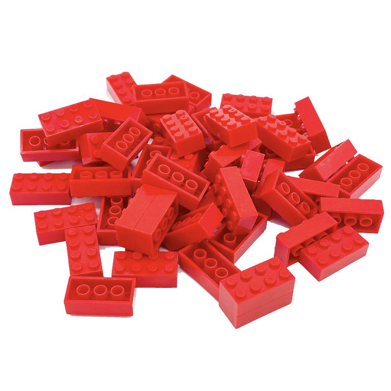 Klocki konstrukcyjne 2x4 DIY Klasyczne kreatywne zabawki kompatybilne z marką 3001 Klocki luzem MOC Zestaw do zabawy dla dzieci Prezent 100-300 elementów