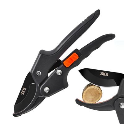 Forbici da potatura con lame ultra affilate Manico ergonomico Meccanismo di sicurezza Multiuso