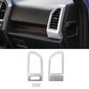 2x Dashboard Side Air Condition Vent Outlet Decor Cover Trim For Ford F150 2015+