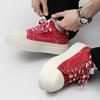 Men Canvas Thick Sole Board Sneakers Breathable Height Boost Casual Shoes for School Walking Travel and Streetwear Sizes 39-46