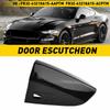 Exterior Door Front Left Door Handle-Key Cap Cover Bezel For Ford Mustang 2015-2022 OE FR3Z-63218A15-AAPTM FR3Z-63218A15-ACPTM