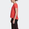 Adidas Quick-Dry Training Casual Sports Round Neck Short Sleeve T-Shirt Women Tops Coral-Pink EI6383