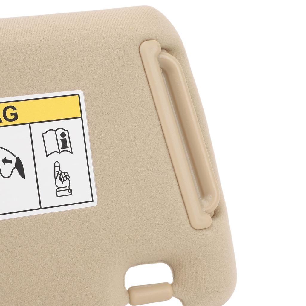 Automotive Sun Visor Car Sunshade Front Sun Visor Beige Sun Visor Replacement for   2010‑2025 Left Hand Drive