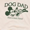 Disney Unisex Adult Dog Dad Man's Best Friend Mickey & Pluto T-Shirt