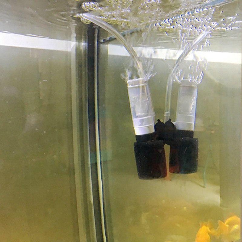 Fish Tank Super Mute Malé příslušenství k pneumatickému filtru, Rohový filtr s biochemickou houbou do akvária