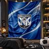 Wandbehang Wandteppich Canterbury-Bankstown Bulldogs Druckstoff für Wohnzimmer Schlafzimmer Heimdekoration