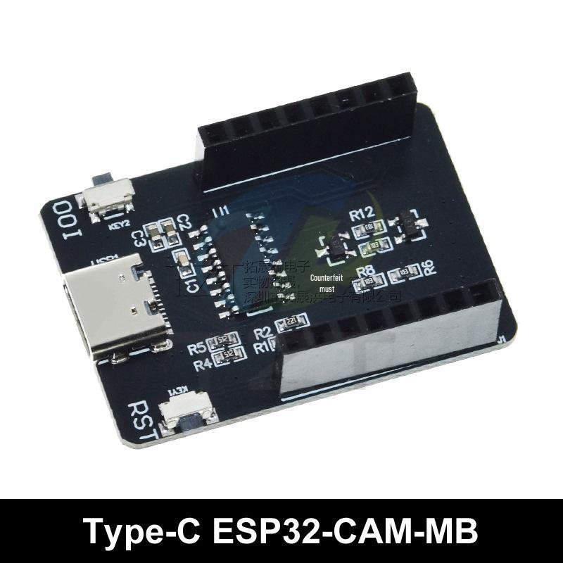 ESP32 CAM MB: USB Downloader WiFi Bluetooth Development Board with OV3660/OV2640 Camera.
