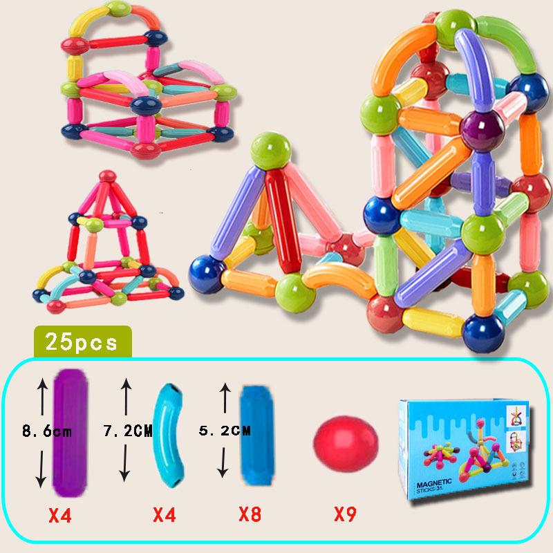 Magnetic Building Blocks - Large, Strong, Versatile Toys for Early Education