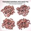 Nail Sanding Ring Bands 80/120/180/240 Grit Electric Manicure Drill Grinding Heads UV Gel Polish Removal Pedicure Abrasive Tools