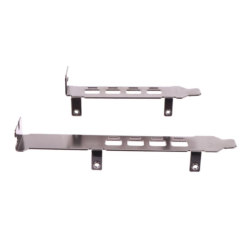 Adaptador de suporte de perfil baixo/alto 4Dp Baffle Port para placa de vídeo gráfica AMD Firepro W4100 de meia altura e altura total