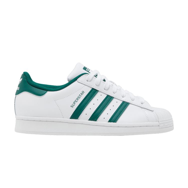 adidas Superstar Белый Коллегиальный Зеленый 45
