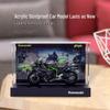 Kameka Kaku 1:18 Kawasaki Motorcycle Model Display Box - Dustproof Ornament Collection Gift