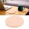 Okrągła drewniana podkładka pod kubek, podkładka stołowa, okrągła, żaroodporna, podkładka pod napoje, podkładka pod kubek do domu, kuchni