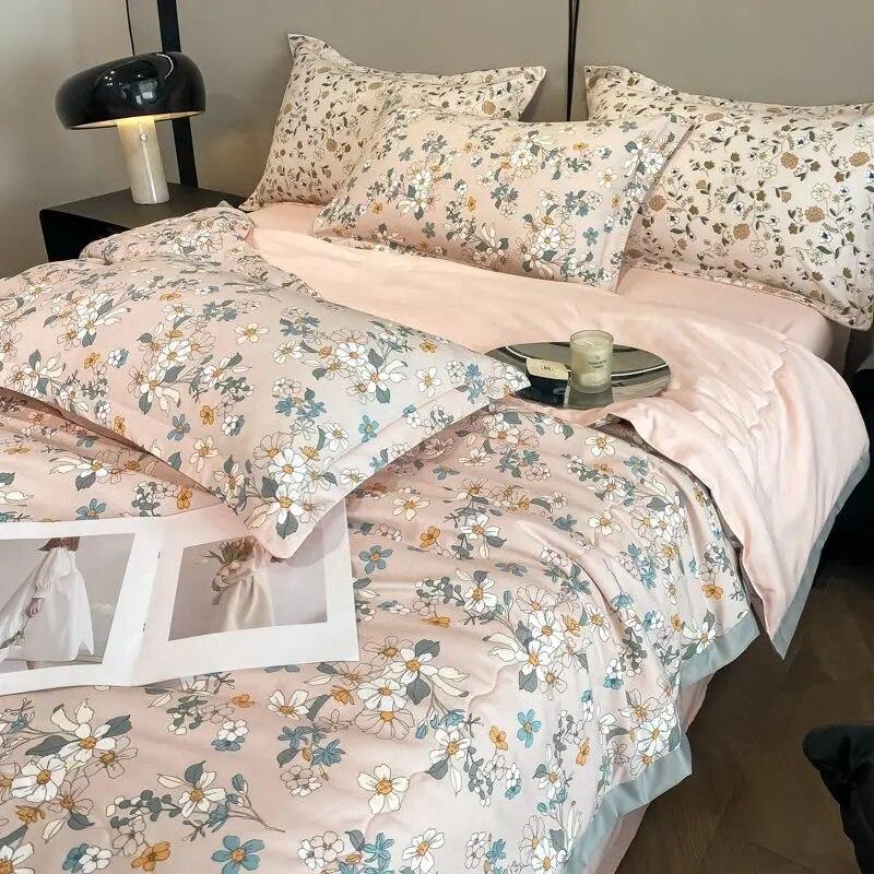 Sommerdyne Kjølig Følelse Is Silke Sommer Kjølig Ved Kjølig Klimaanlegg Dyne Enkelt Sommerdyne Maskinvaskbar Dobbel Tynn