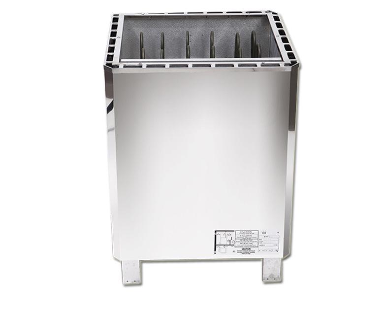 "Commercial Stainless Steel Sauna Heater with Digital Display and Stones”