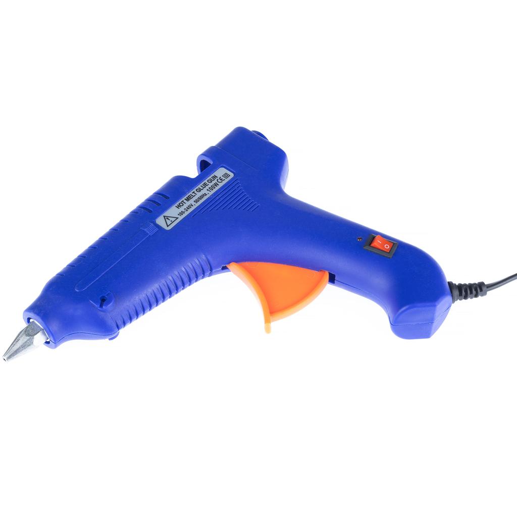 Rosfix Pistolet do Klejenia na Gorąco 100W – Szybkie Nagrzewanie | Wkłady 11mm | Obudowa Odporna na Wysoką Temperaturę