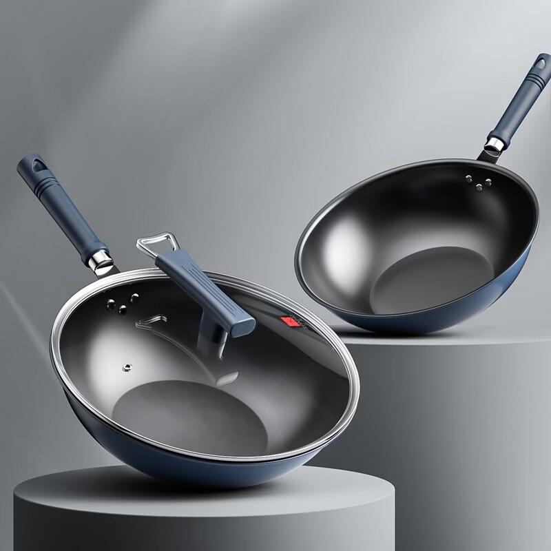 Sanhe Nitrogen Rust-Proof Wrought Iron Wok