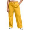 Unisex Size Sweatpants with Pockets Loose Straight Leg Casual Pants for Men and Women