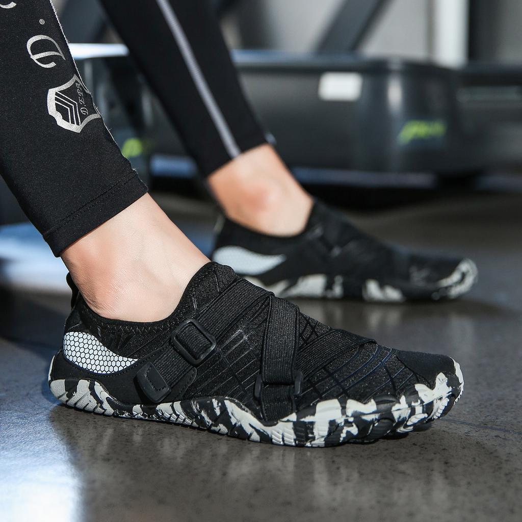 Sapatos de fitness indoor agachamento pular corda ******** sapatos absorção de choque Pilates sapatos de yoga levantamento terra sapatos de treino abrangente