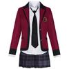 Anime Kakegurui Ryota Suzui Jabami Yumeko Saotome Uniform Suit Man Woman Cosplay Costume Jacket Pants Skirt Halloween Clothes