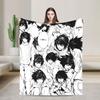 Light Yagami Misa Amane Flannel Blanket Winter Death-Notes Warm Soft Throw Blanket for Children Couch Chair Bedspread Sofa Bed