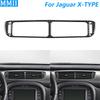 For Jaguar X-TYPE 2001-2009 Carbon Fiber Central Air Conditioning Vent Outlet Panel Cover Trim Car Accessories Interior Sticker