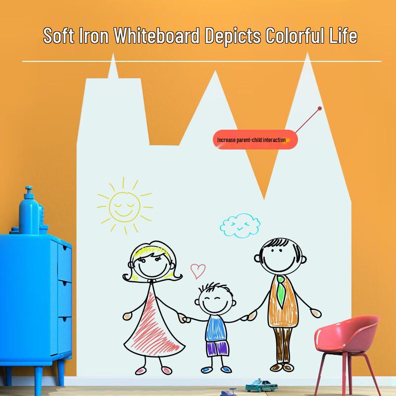 Deli Magnetic Soft Whiteboard