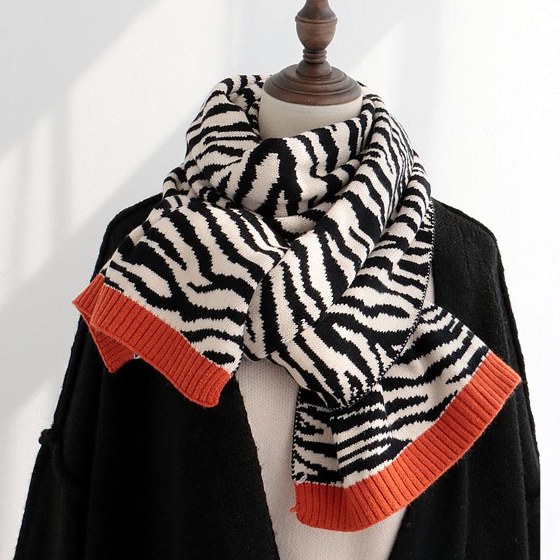 Imitation Cashmere Women Scarf Autumn Winter Stripe Scarve Pashmina Mujer Femme Foulard Bufanda Wrap Shawls Echarpe Hiver Pareo