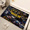 1pc Club Atlético Boca Juniors Print Area Rug - Soft, Washable Non-Slip Indoor Mat, Living Room, Home Office Decorative Rug,Office Decorative