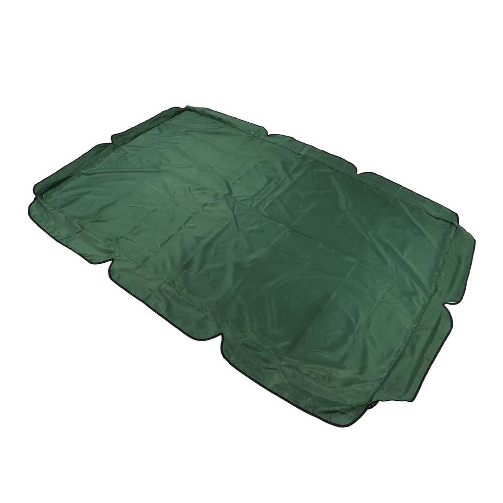 Outdoor Swing Canopy Waterproof Porch Top Cover Replacement UV Proof for Patio Yard Chair Dark Green
