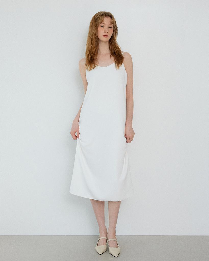 SISTERHOOD Slip Long Dress - White