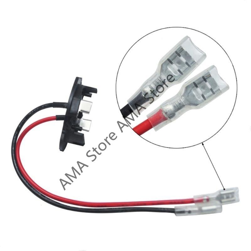 X7JF 2Pcs Car Headlight Bulb Holder H7 LED Bulb Plastic Holder Retainer Adapter for Golf 5 MK5