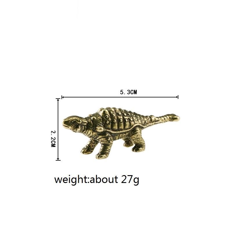 

Латунный Юрский Динозавр Анкилозавр Маленькая Статуэтка Офисные Настольные Украшения Чайные Питомцы Поделки Фигурки Животных Миниатюры Игрушка
