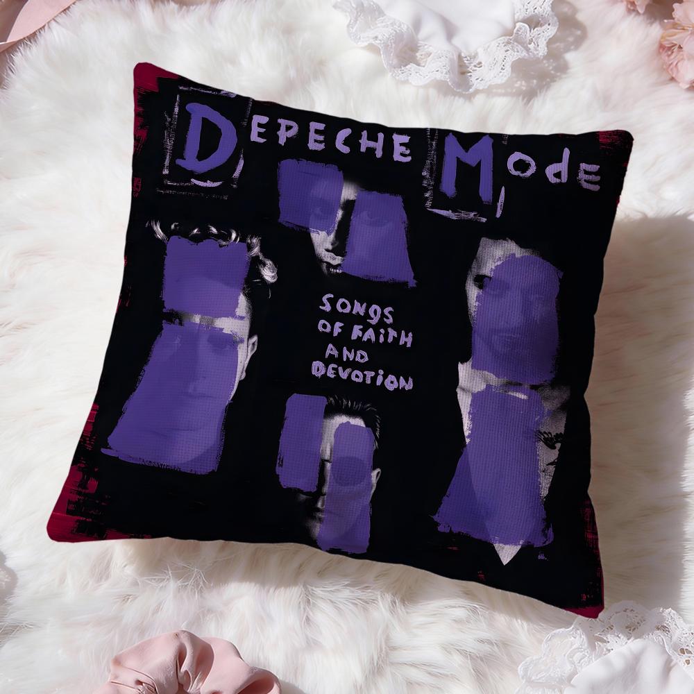 Band D-Depeche M-Mode Kissenbezug Premium Komfort Wendbare Kissenhülle -Zwei-in-Eins-Design für jeden Raum & Autoinnenraum